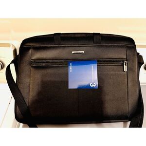 Samsonite Laptop Bag 16" x 12" x 3", Shoulder Strap, Lightweight‎ & Durable